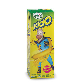 Pınar Kido Muzlu Süt 200 Ml