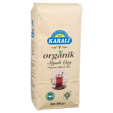 Karali Organik Siyah Çay 500 G