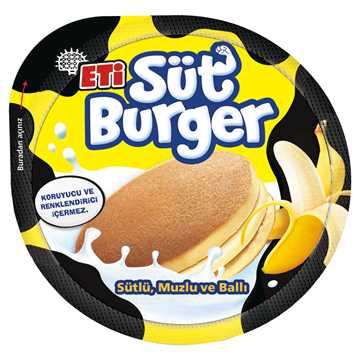 Eti Süt Burger Muzlu 35 Gr.