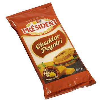 President Cheddar Peyniri 220 G