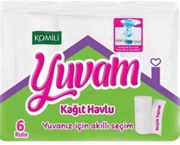 KOMILI YUVAM HAVLU 6 LI