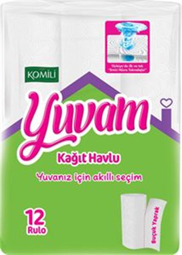 KOMILI YUVAM HAVLU 12 LI