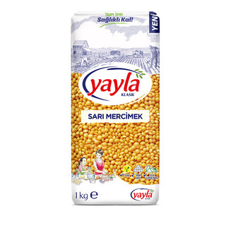 Yayla Sarı Mercimek 1 Kg