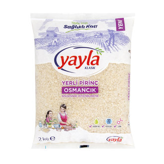 Yayla Yerli Pirinç 2 Kg Osmancık Bölgesi Mahsulü
