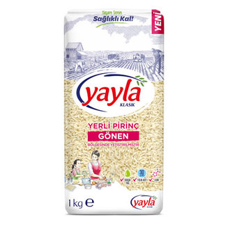 Yayla Pilavlık Pirinç 1 Kg Gönen Bölgesi Mahsulü