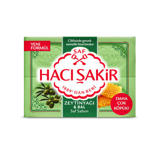 Hacı Şakir Zeytinyağı &amp; Bal Kalıp Sabun 4x150 G
