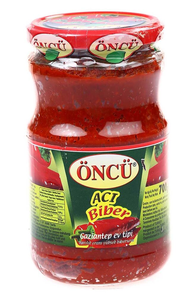 Öncü Salça Biber Acı 700 Gr.