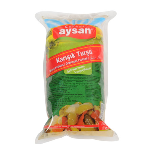 AYSAN PAKET KARISIK TURSU 1100 GR