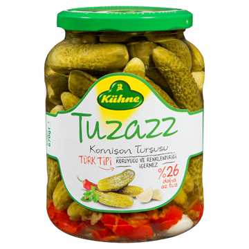 Kühne Az Tuzlu Kornişon Turşu 670 G