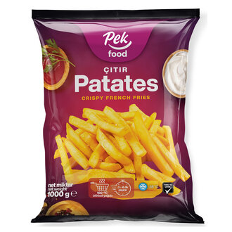 Pek Food Çıtır Patates 1 Kg