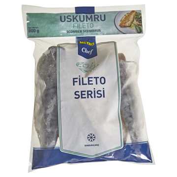 Metro Chef Uskumru Fileto 800G
