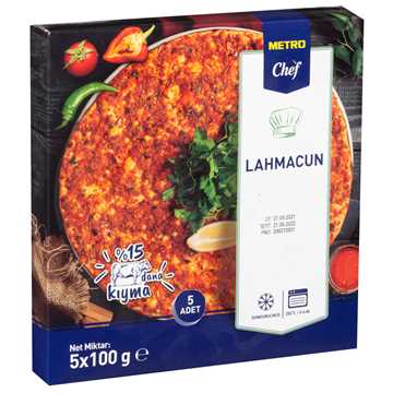 Metro Chef Lahmacun 5li 100G