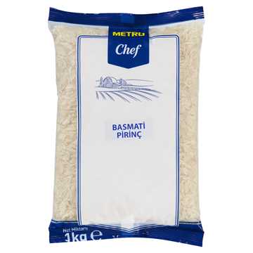 Metro Chef Basmati Pirinç 1KG