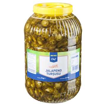 Metro Chef Jalapeno Turşu 5KG