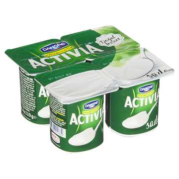 Activia Doğal Probiyotikli Sade Yoğurt 4x100 G