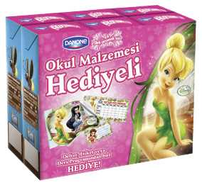 Danone Disney Çilek Aromalı Süt 6X180 Ml