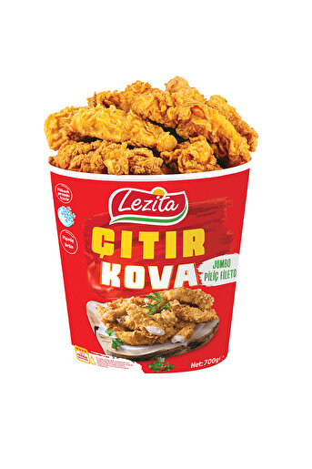 Lezita Jumbo Fileto Çıtır Piliç 700 gr