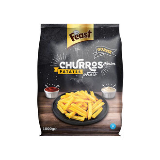 Feast Gurme Churros Kesim Patates 1 Kg