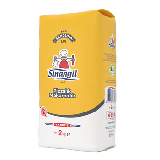 Sinangil Sarı Semolina Un 2 Kg