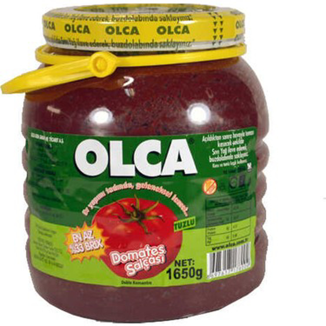 Olca Domates Salçası 1600 gr Cam