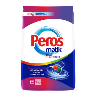 Peros Matik Color Canlı Renkler 7 Kg