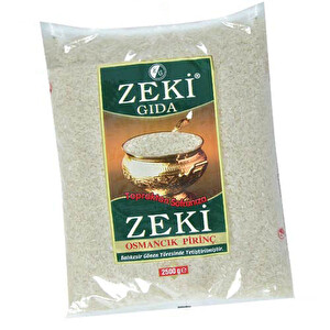 Zeki Osmancık Pirinç 2.5 Kg.