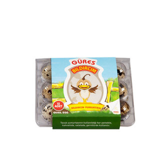 Bıldırcın Yumurtası 12 li