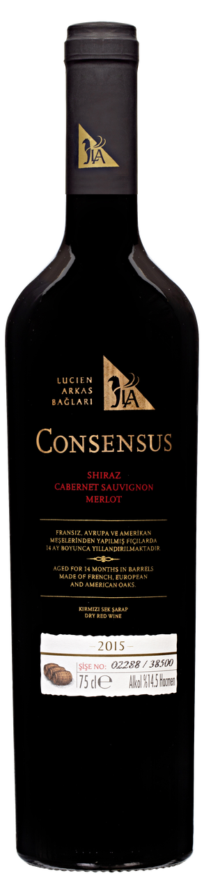 Consensus Kupaj Kırmızı Şarap Shıraz, Cabernet Sauvıgnon, Merlot