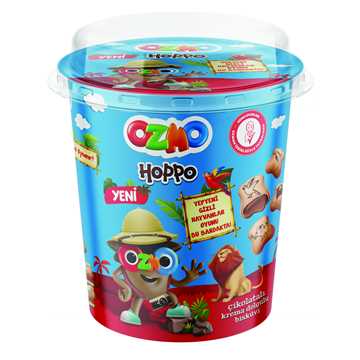 Şölen Ozmo Hoppo Çikolata Kremalı Dolgulu Bisküvi 90 gr
