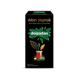Doğadan Altın Yaprak Siyah Çay 250 G