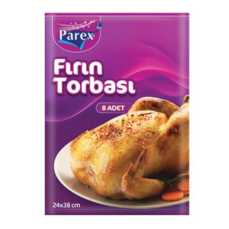 Parex Yanmaz Fırın Torbası 8li