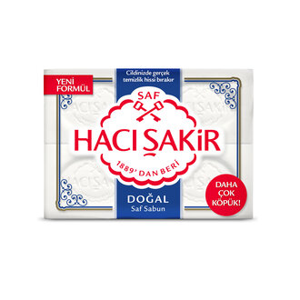 Hacı Şakir Doğal Kalıp Sabun 4x150 G